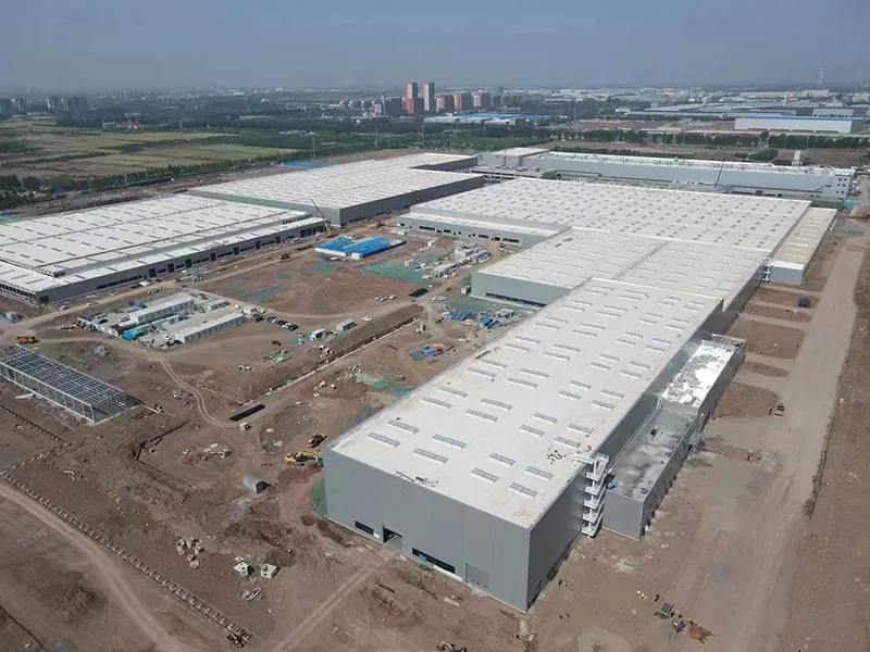 Prefabricated steel frame buildings