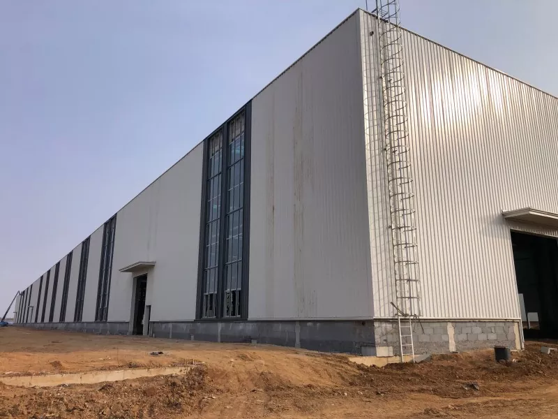 プレハブ鋼製倉庫