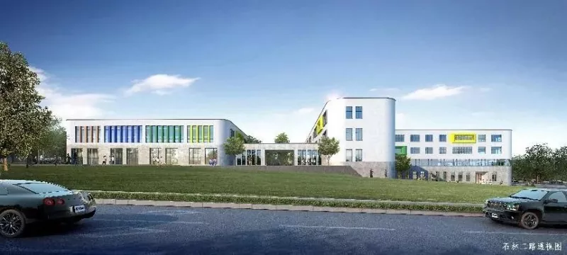 プレハブ小学校校舎