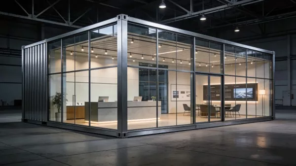 プレハブ鉄骨造展示場
