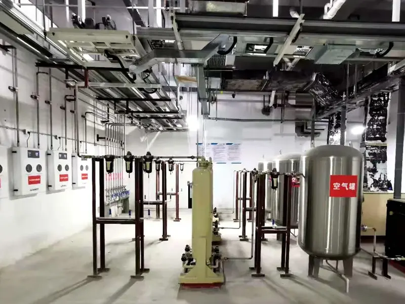 鋼製医療ガス供給ビル